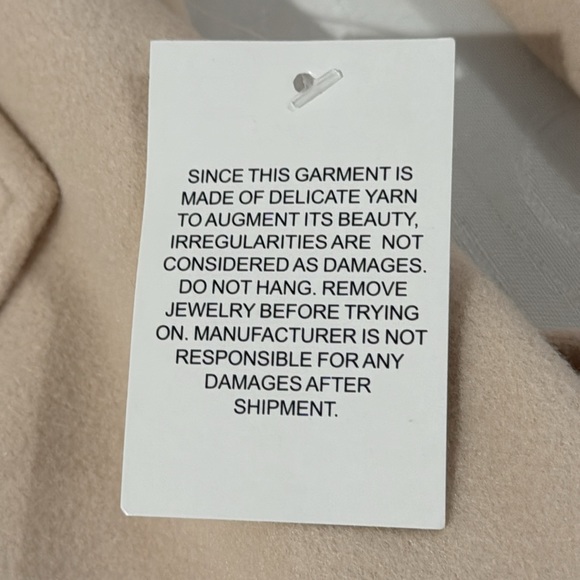 🎉HP🎉Dolce Cabo Short Flannel Trench Coat. Ladies Med. - Picture 13 of 13